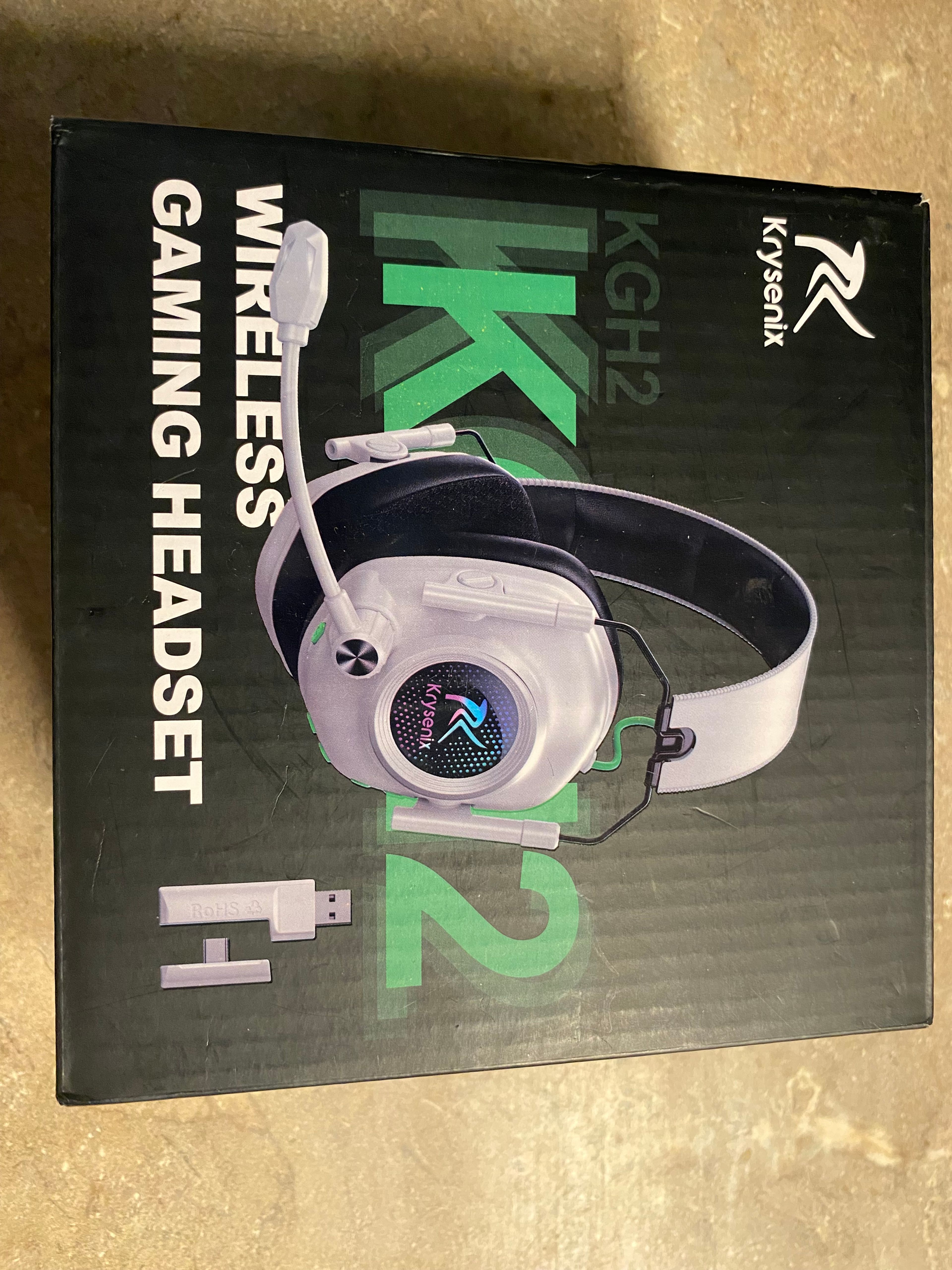 Krysenik K12 Wireless Gaming Headset - Image 3