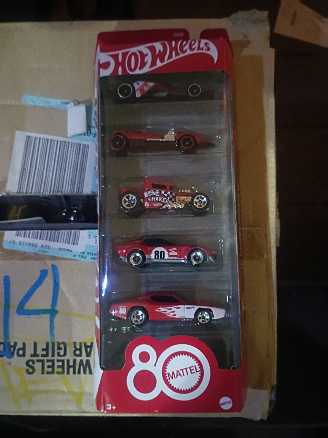 Hot Wheels Mattel 80th Anniversary 5-Pack