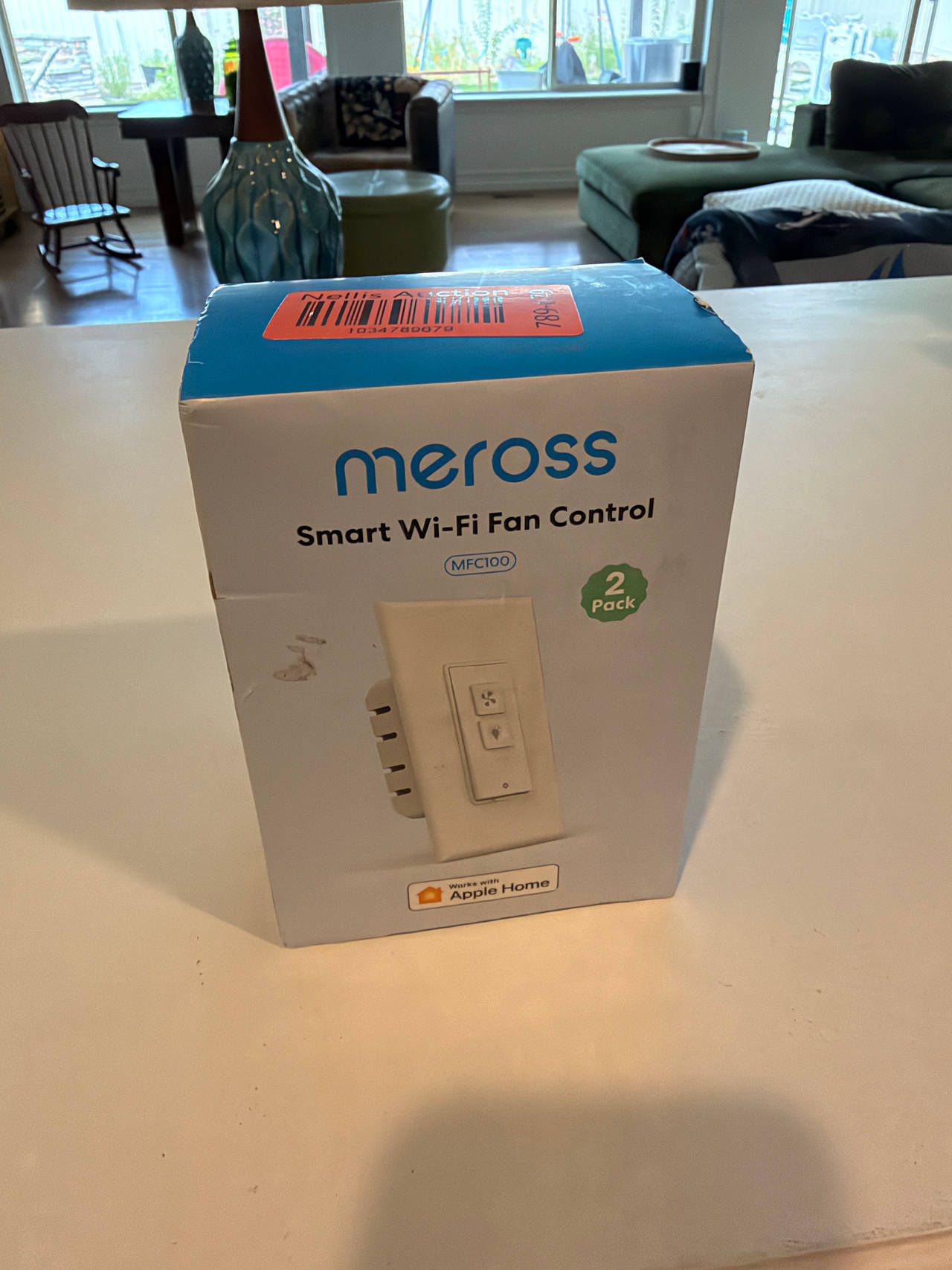 Meross Smart Wi-Fi Fan Control MFC100 2-Pack