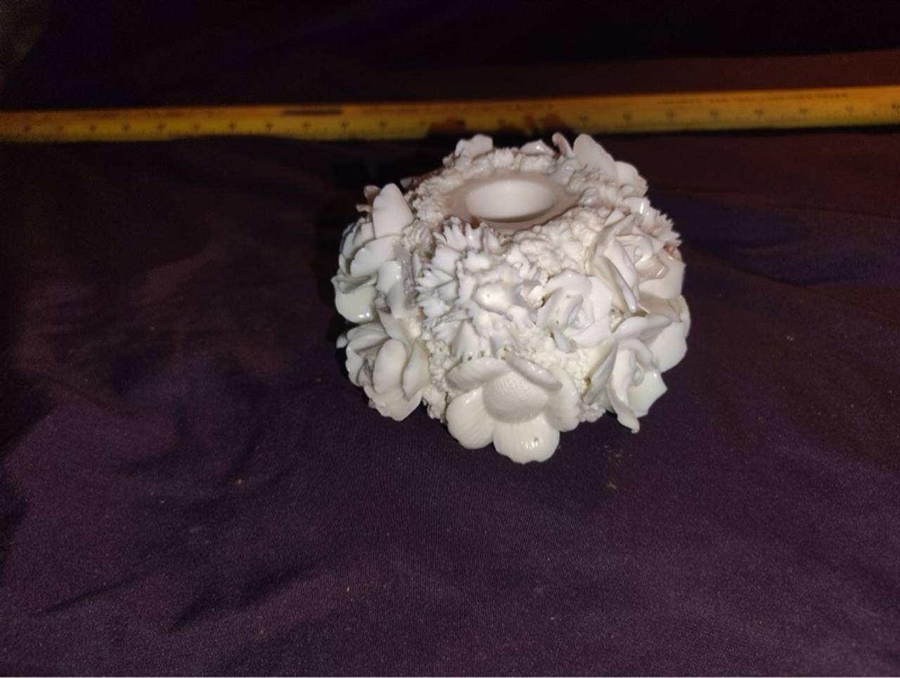 Ardalt Japan White Porcelain Candle Holder