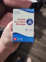 Dynarex Flexible Unna Boot Bandage 3" x 10 yd. - Image 2