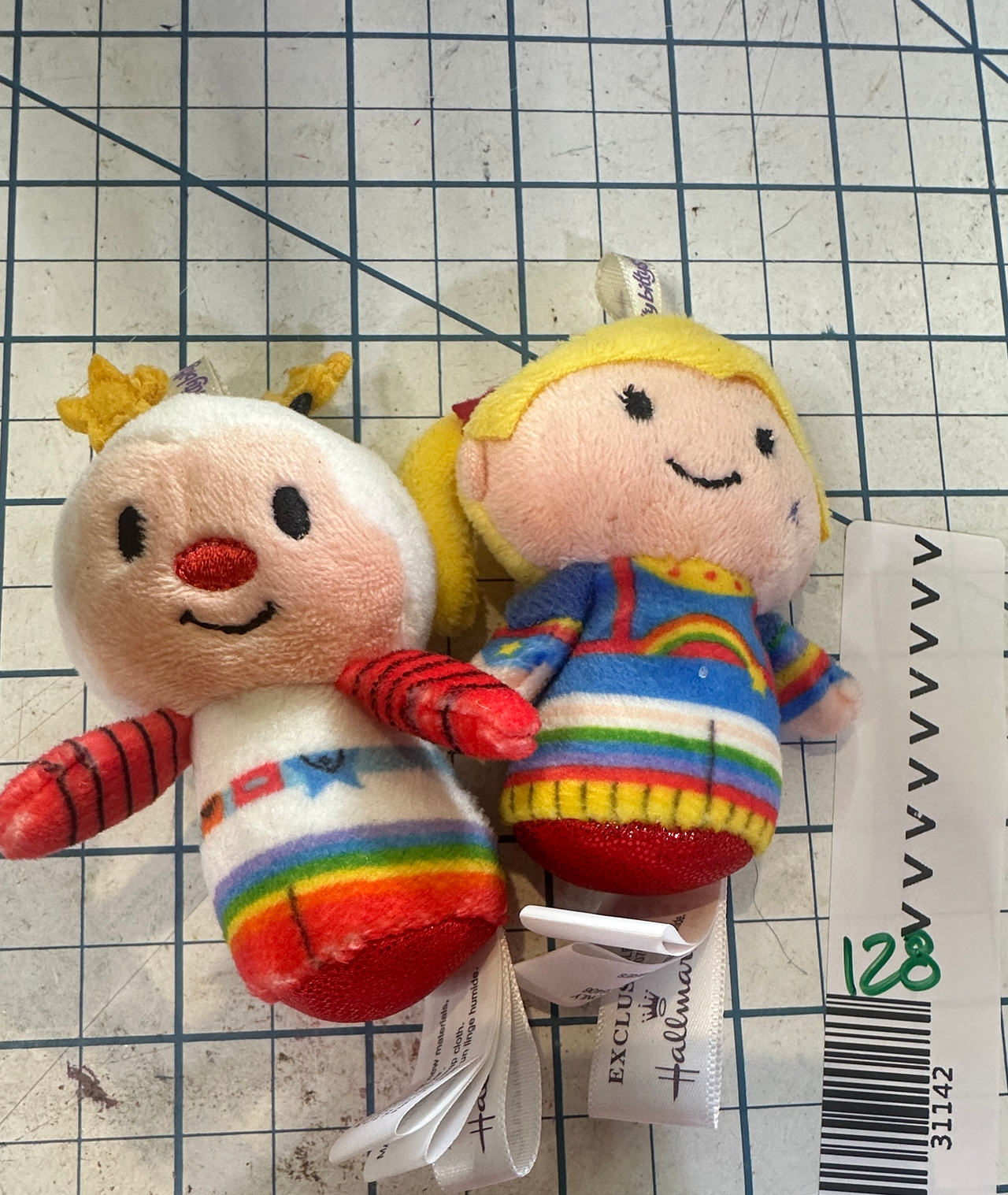 RAINBOW BRITE itty bitty Hallmark mini retro plush