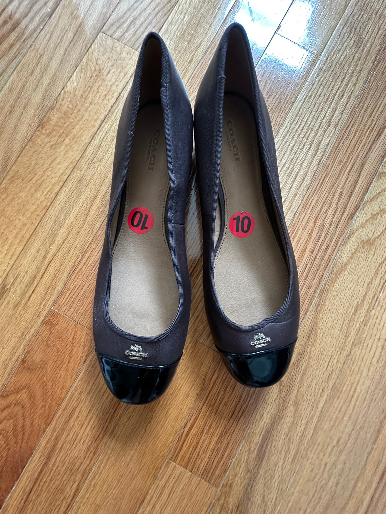 Coach Women's Cap Toe Flats