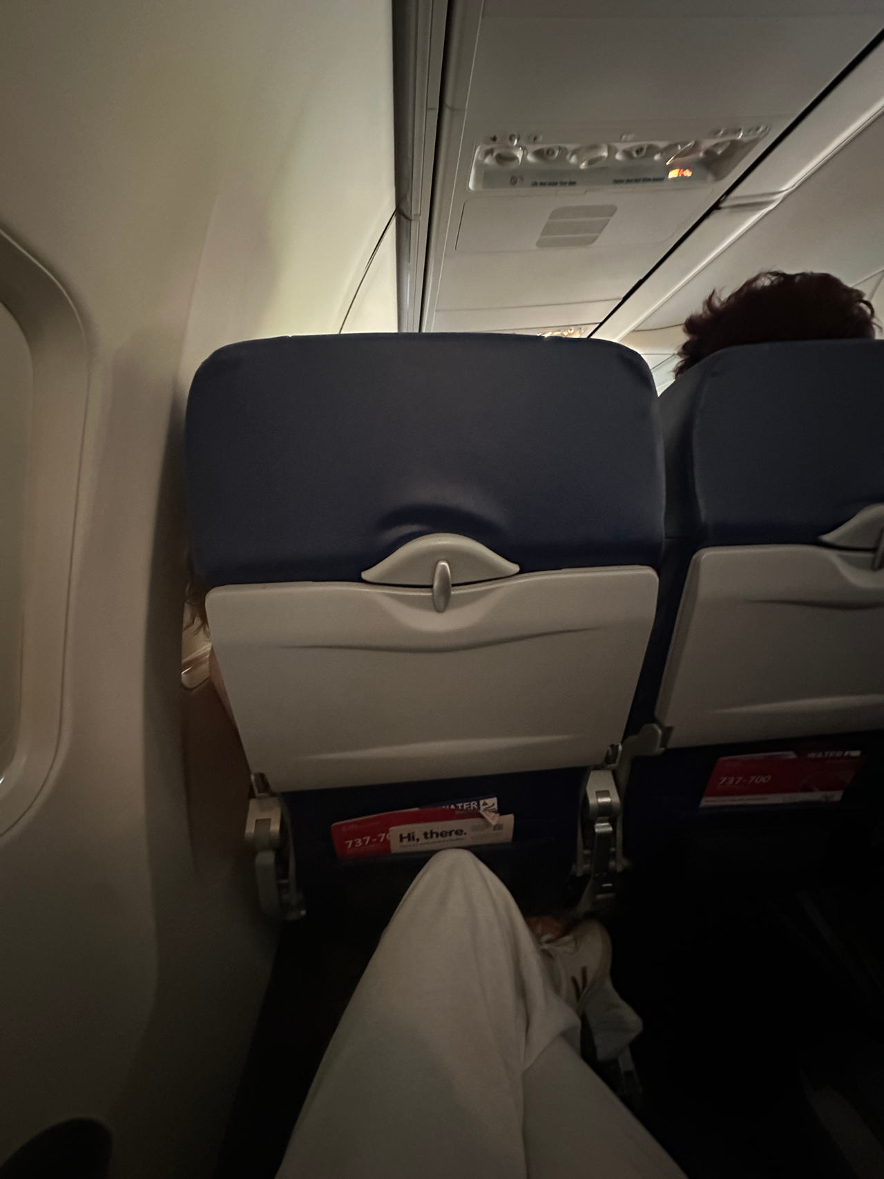 Economy Class Airplane Seat