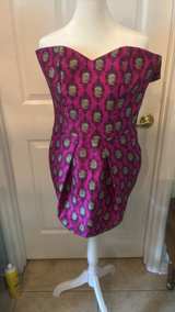 Rubber Ducky Magenta Floral Dress - Image 2