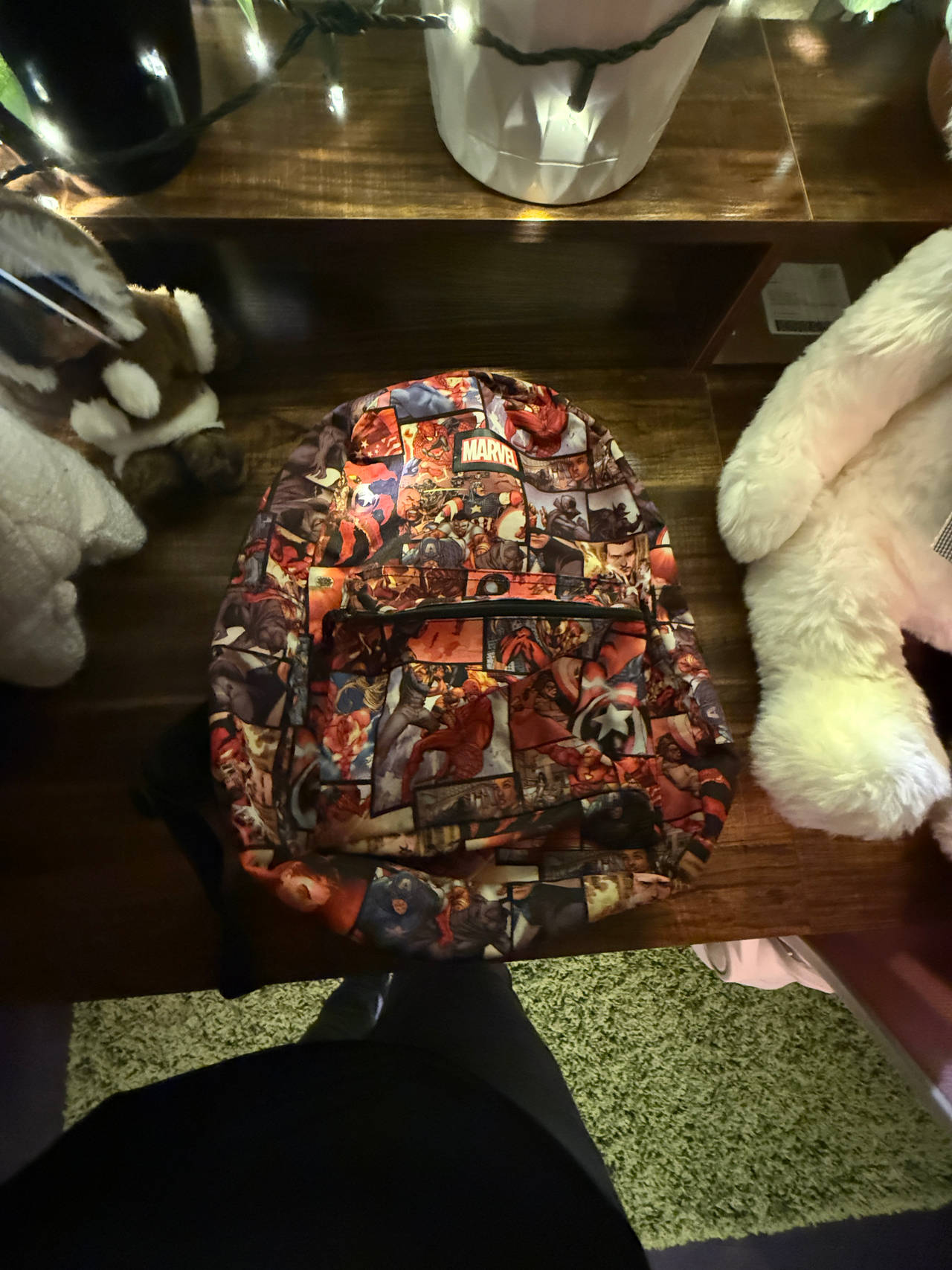 Marvel Comics All-Over Print Backpack