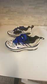 Nike Air Max 98 White Blue Volt - Image 4
