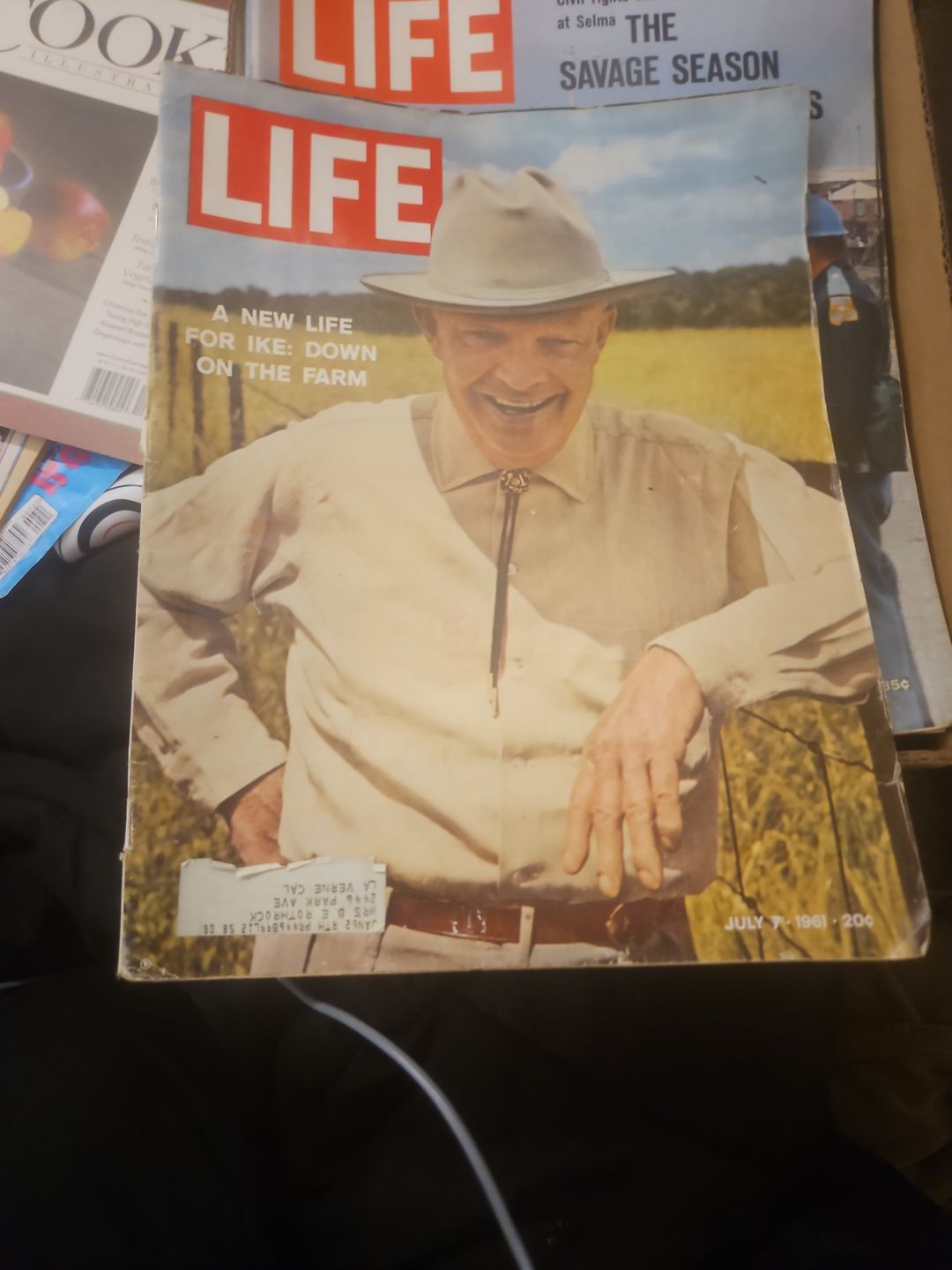 LIFE Magazine July 7, 1961 Dwight D. Eisenhower