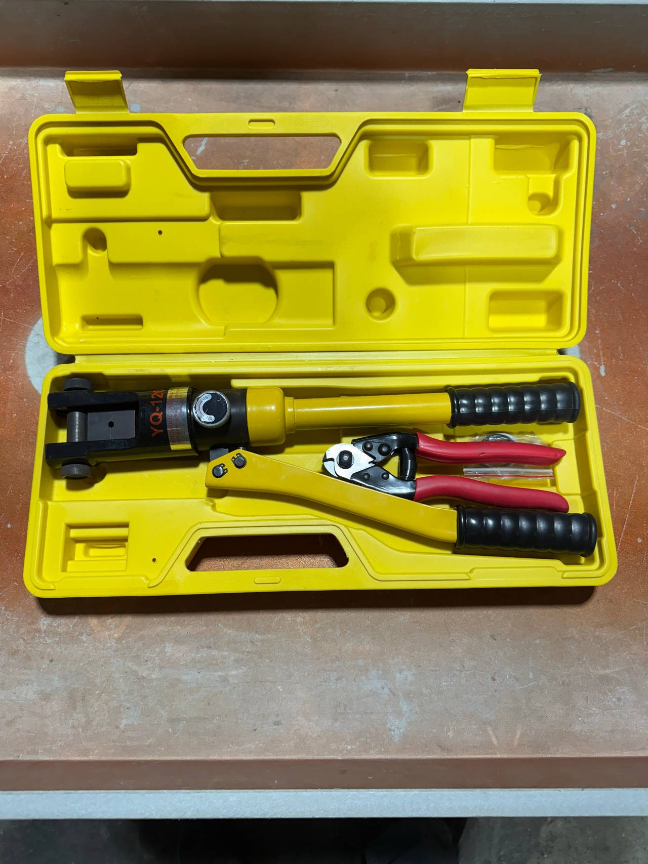 YQ-120 Hydraulic Cable Crimper Tool Kit