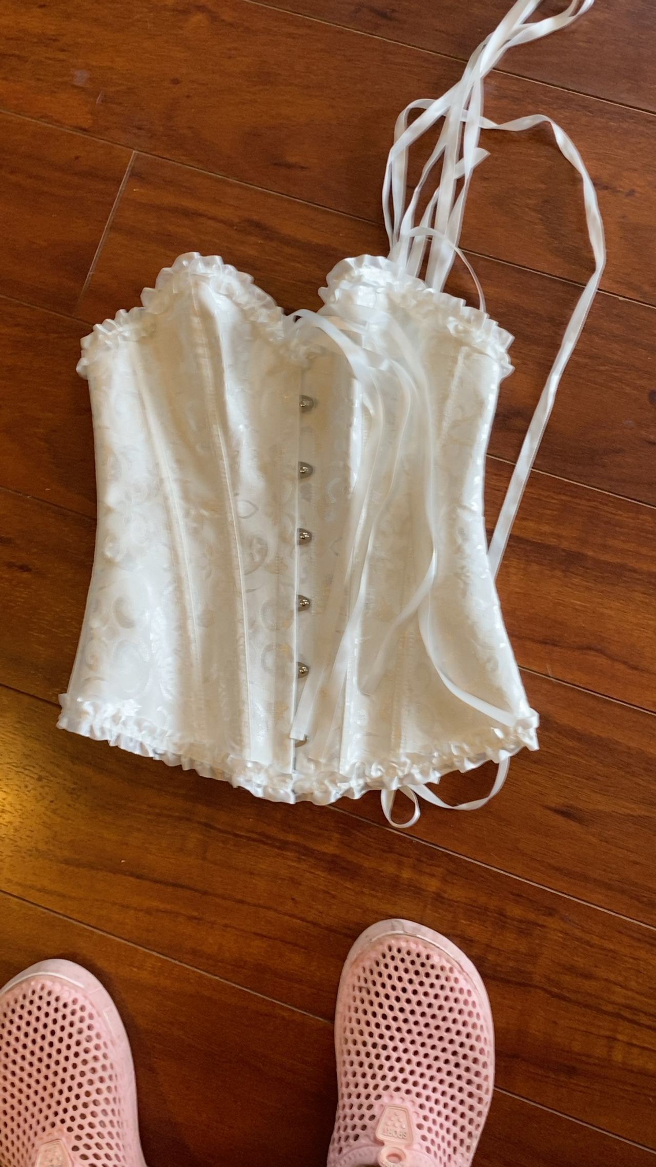 White Corset Bustier