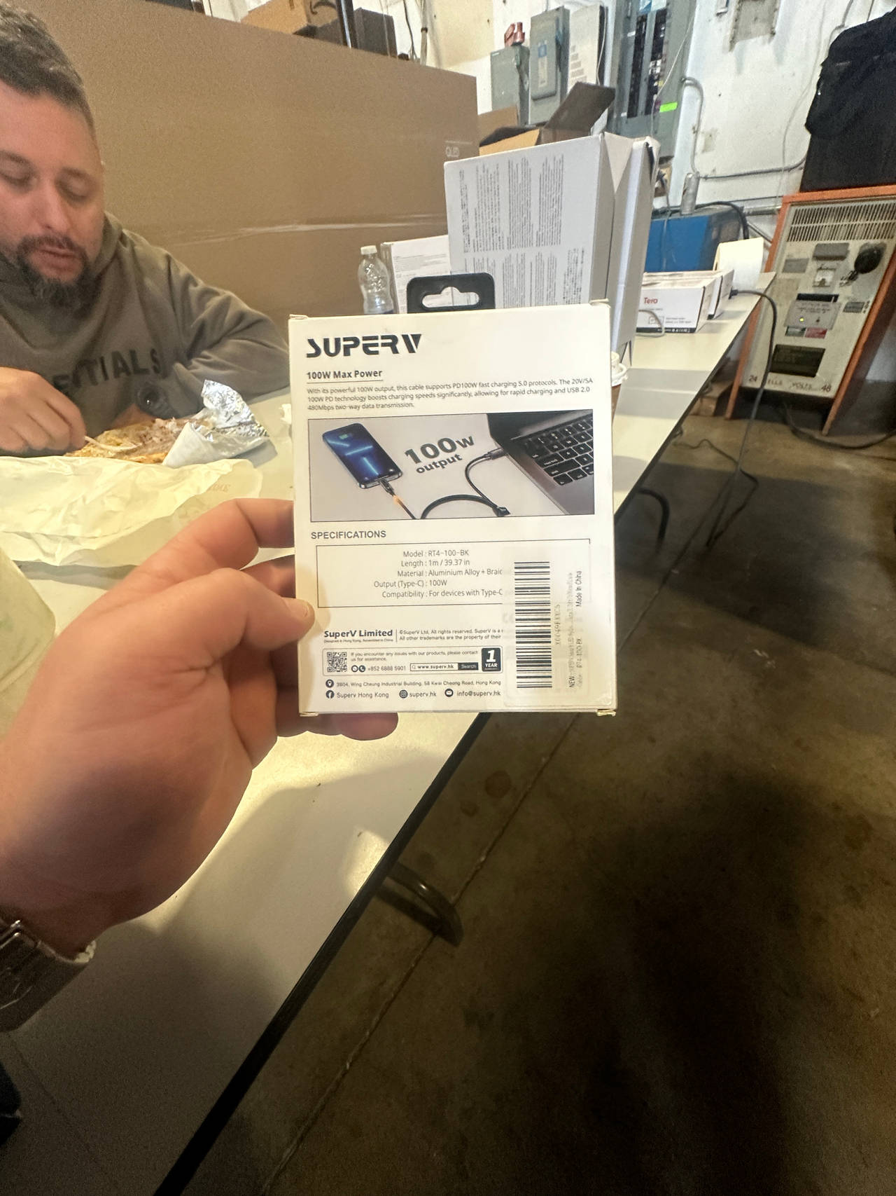 SuperV 100W USB-C Cable