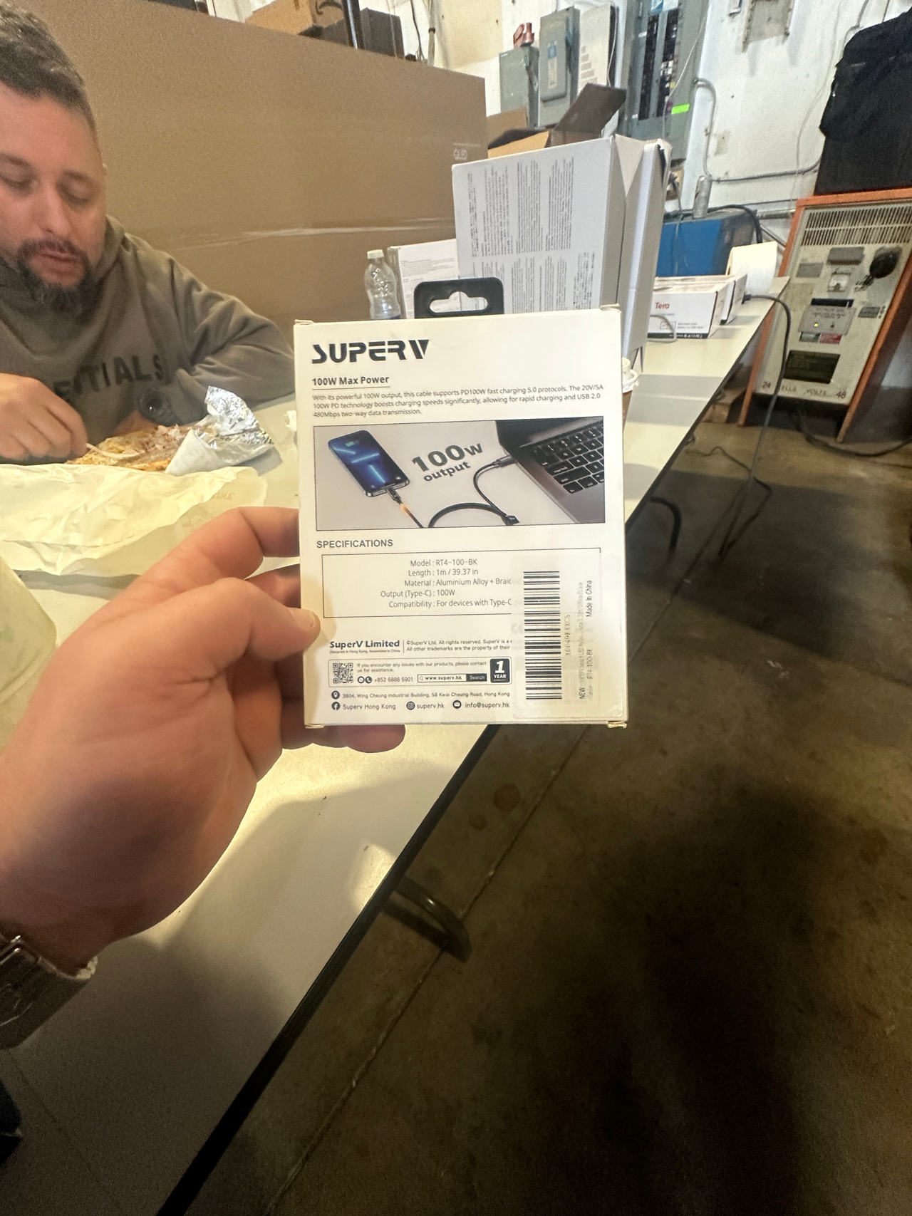 SuperV 100W USB-C Cable