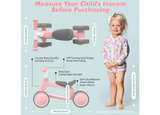 DRAMATION Baby Balance Bike for 1 Year Old Girls Gifts, 10-12 Months No Pedal - Image 3