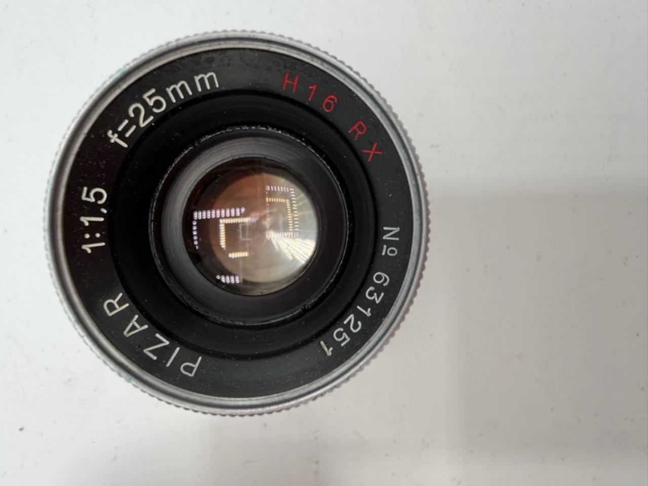 Paillard Bolex Pizar 25mm f/1.5 H16-RX C-mount Lens