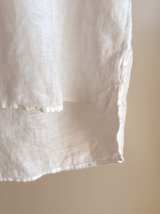 Cynthia Rowley 100% Linen Short Sleeve Shirt - Image 6