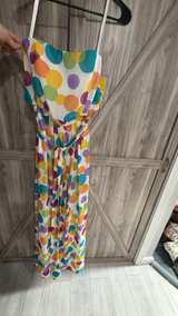 After Six Strapless Polka Dot Maxi Dress Size 8 NEW - Image 3