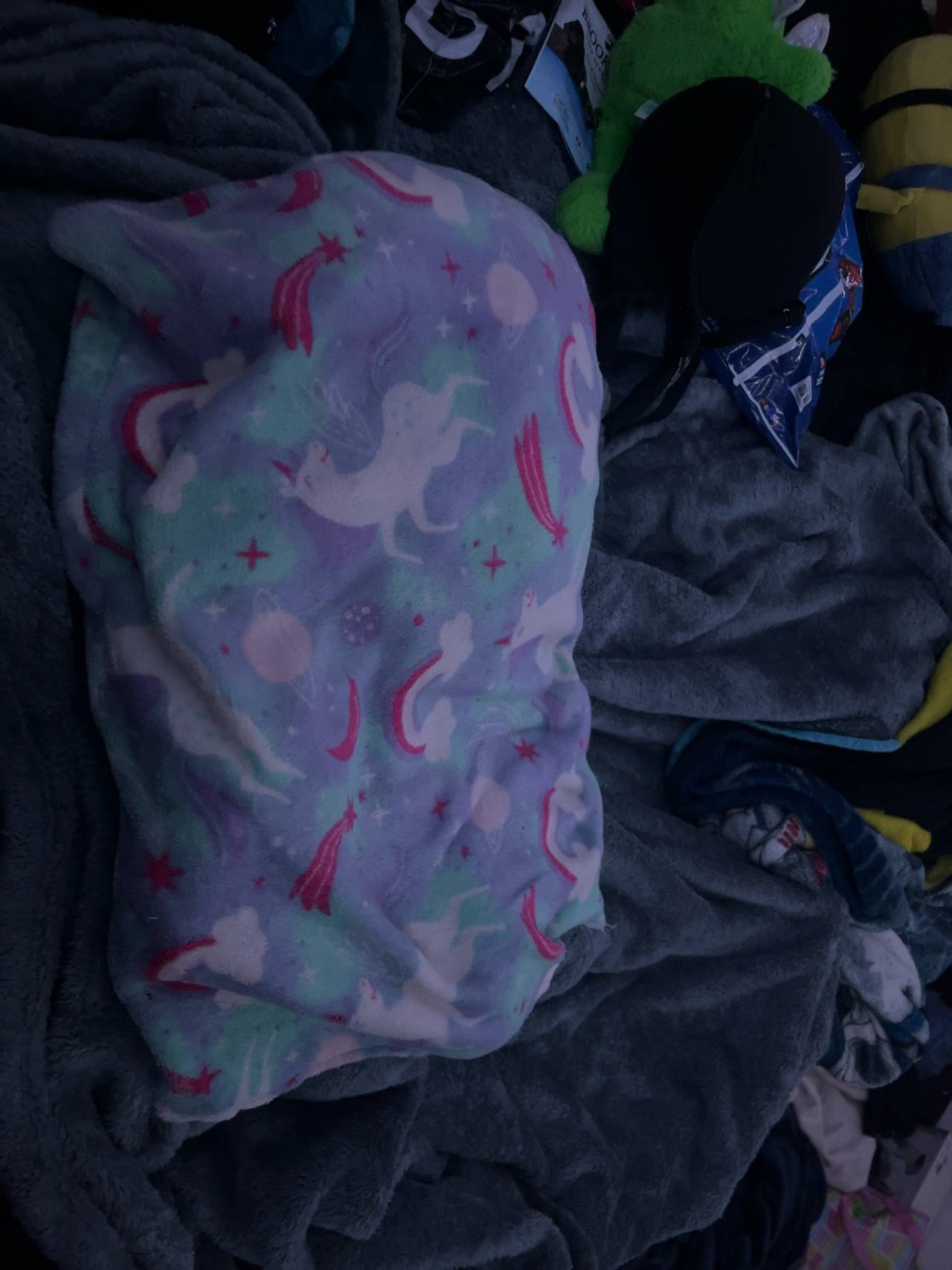 Unicorn Rainbow Soft Pillow