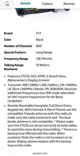 TYT TH-9800 Quad Band Mobile Transceiver - Image 7