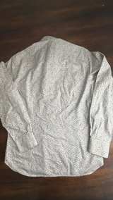 Garnet Hill Micro Print Long Sleeve Button Down Shirt - Image 6