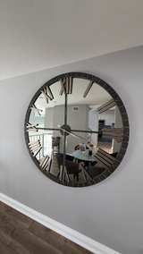 Uttermost Rundell Mirrored Wall Clock - Image 2