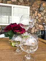 Princess House Heritage Brandy Snifters Set of 4 - Image 4