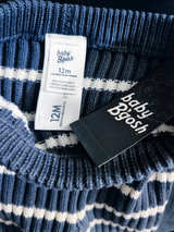 Baby B'gosh 2 pair Striped Ribbed Knit Leggings sz 12 Months - Image 3