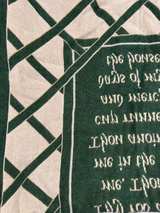 Psalm 23 Throw Blanket Christian Tapestry 50x60 Woven USA Religious Decor - Image 3