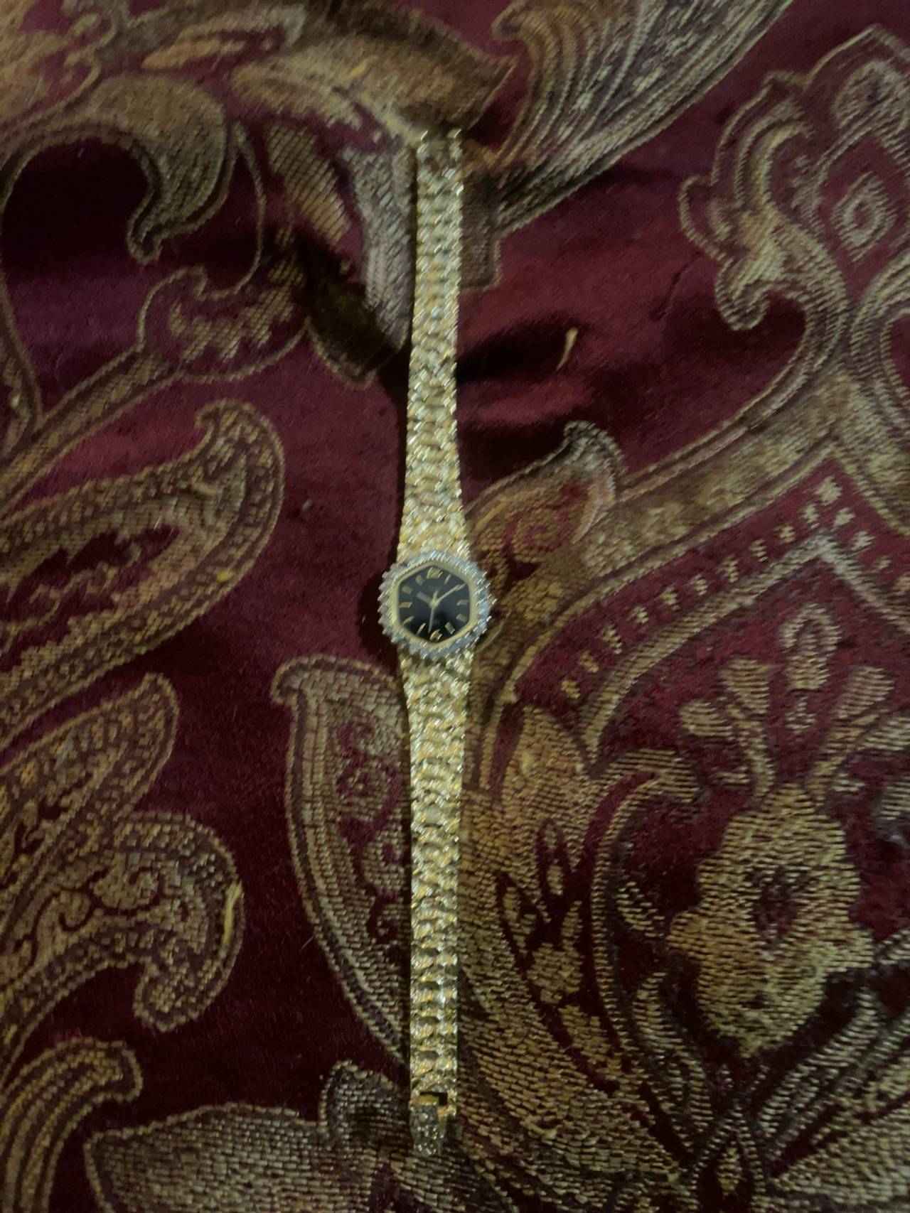 Croton Vintage 14k Yellow Gold Quartz Ladies' Watch