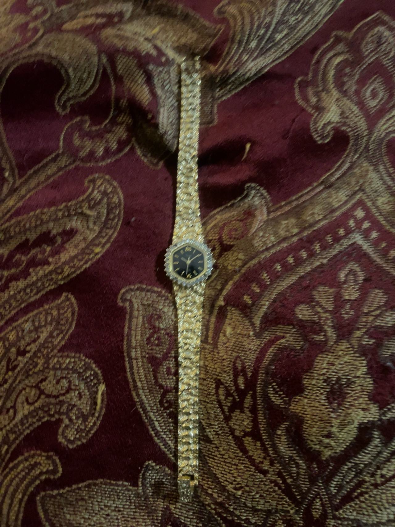 Croton Vintage 14k Yellow Gold Quartz Ladies' Watch