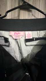 Vintage Candie's Audrey Windowpane Plaid Ankle Pants size 9 - Image 3