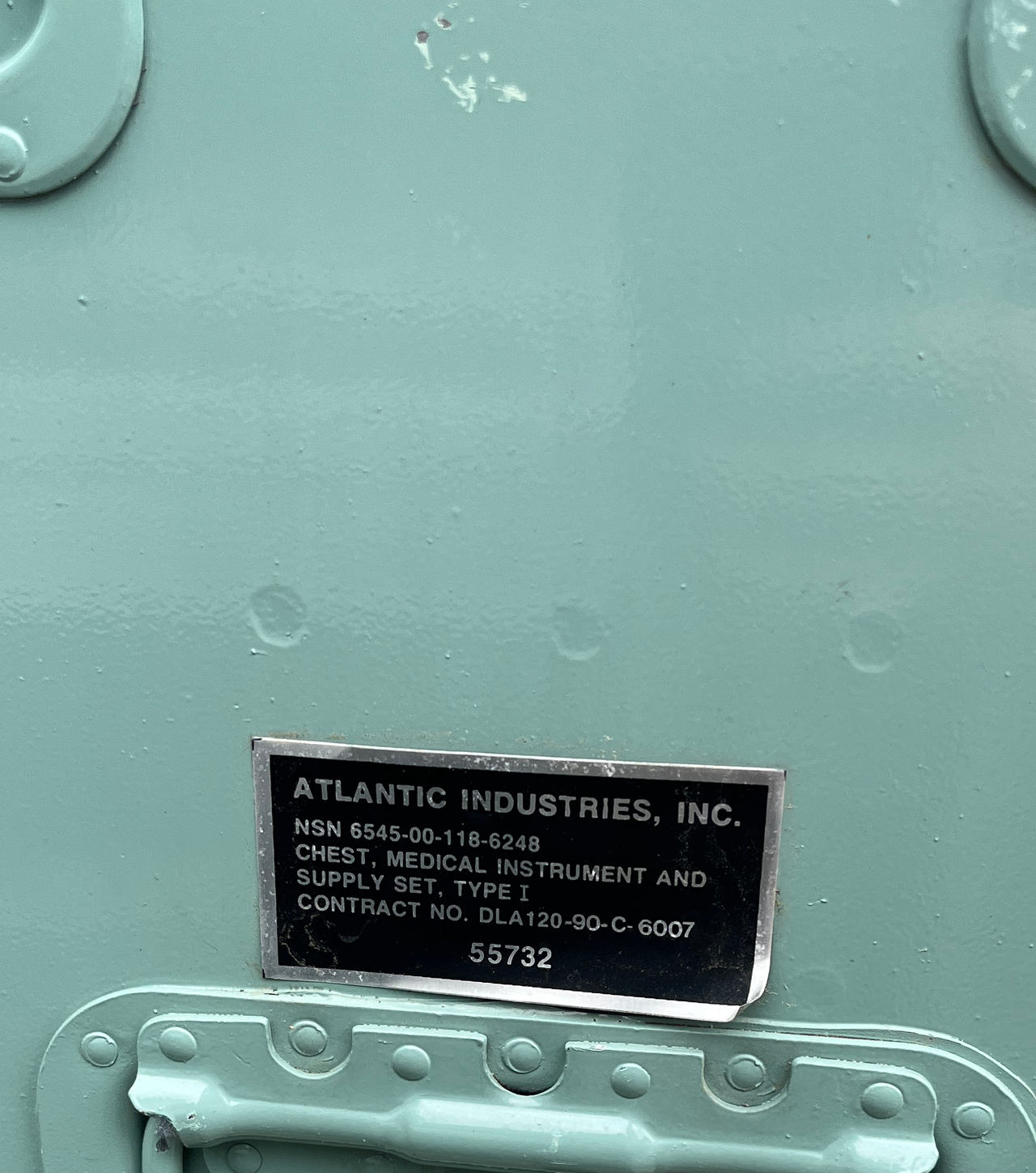 Atlantic Industries Military Medical Chest Type I