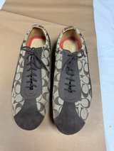 Coach Signature Monogram Low Top Sneakers - Image 5