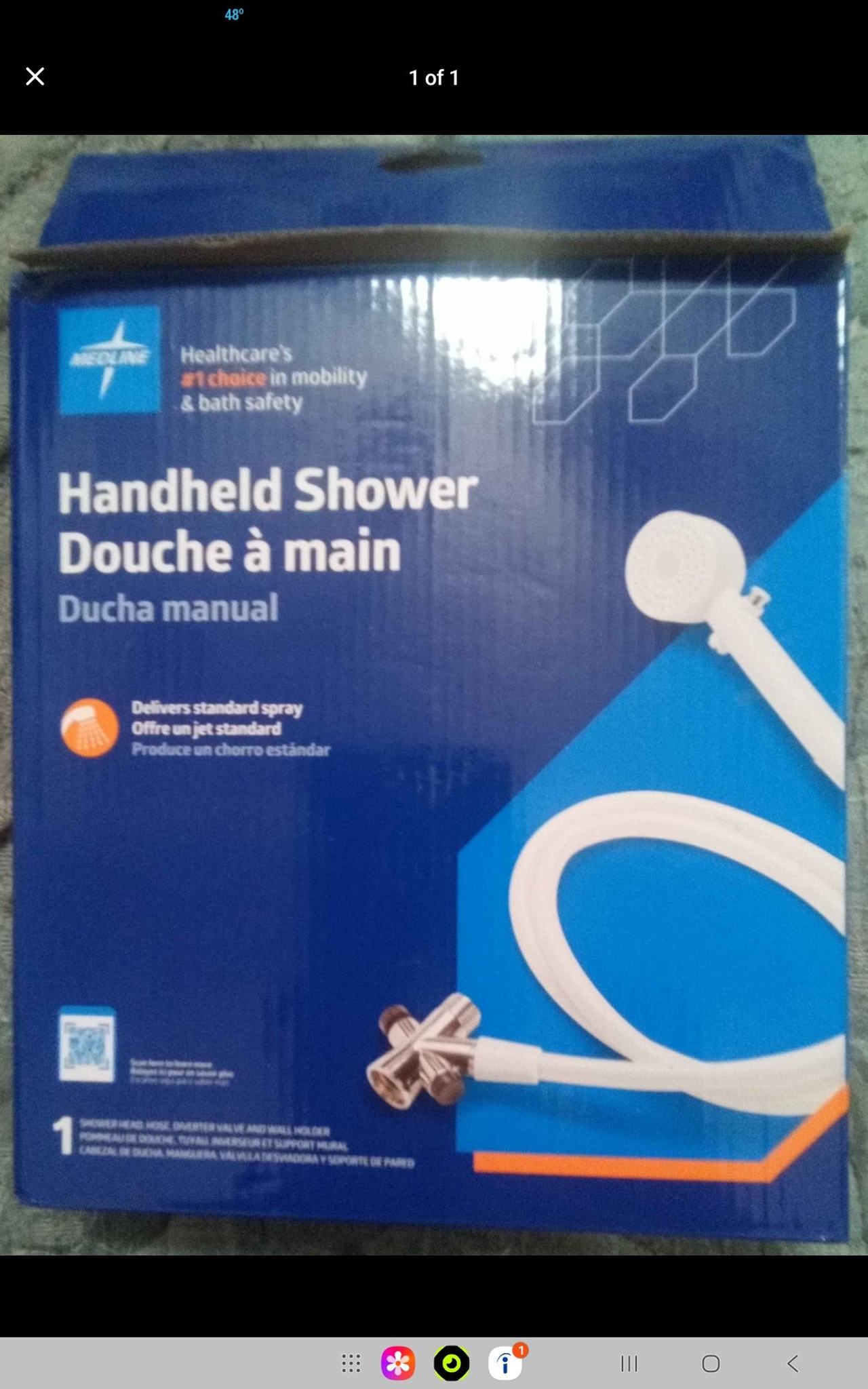 Medline Handheld Shower Head