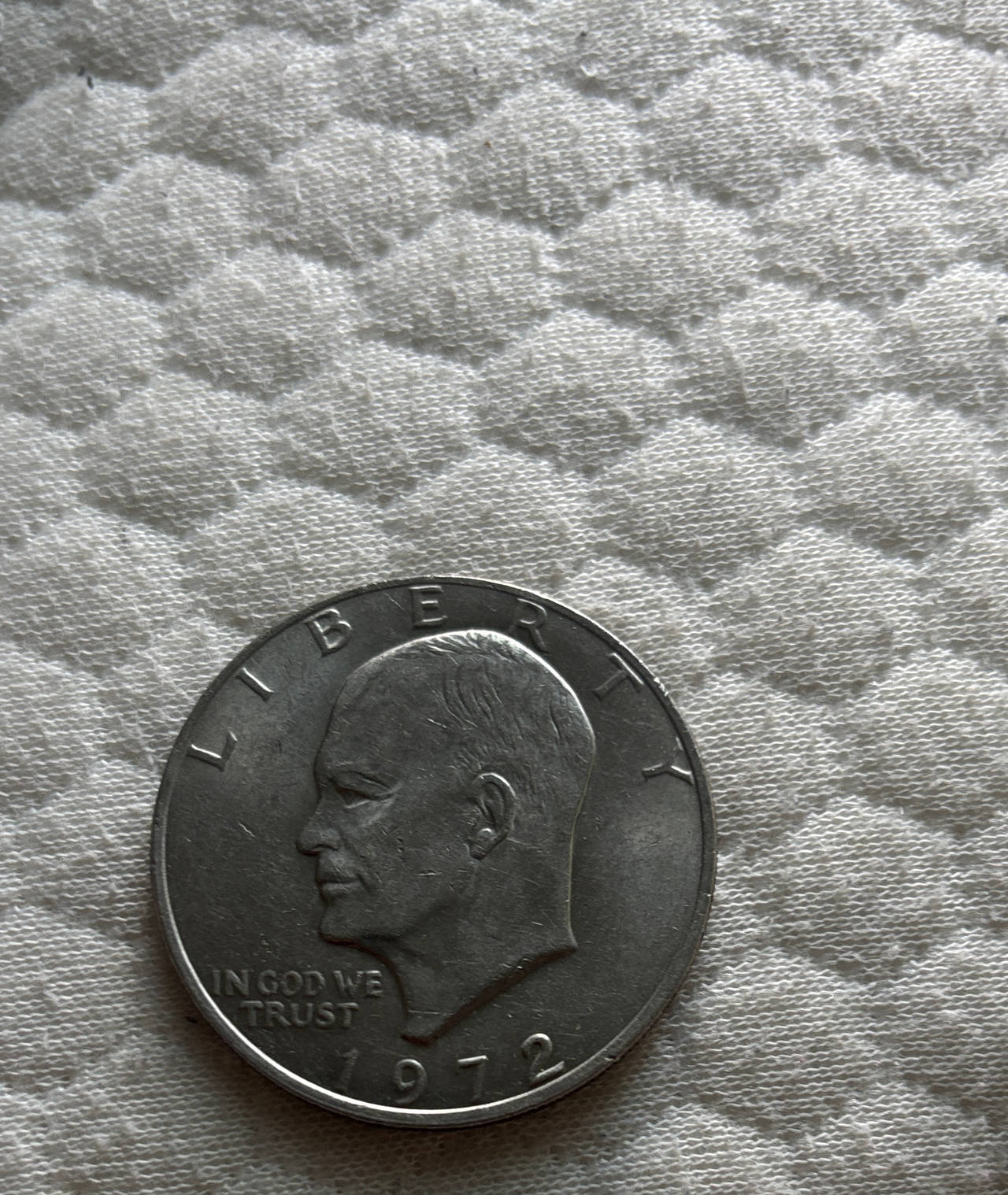 1972 Eisenhower Dollar Coin