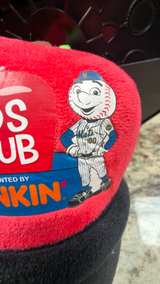 7” New York Mets Home Run Apple Plush Mascot Mr & Mrs Met Kids Club by Dunkin - Image 7