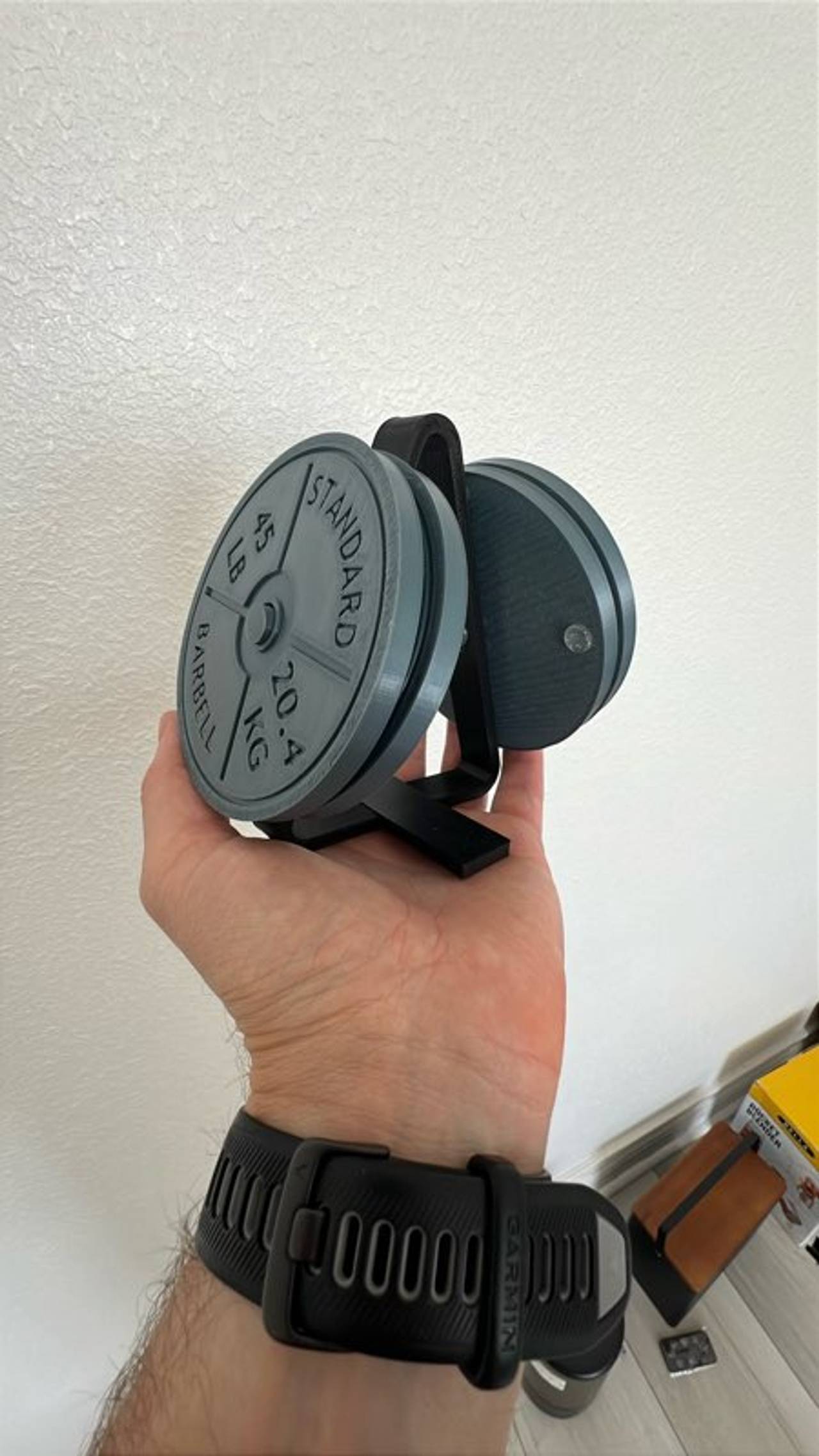 3D Printed Weight Plate Coasters
