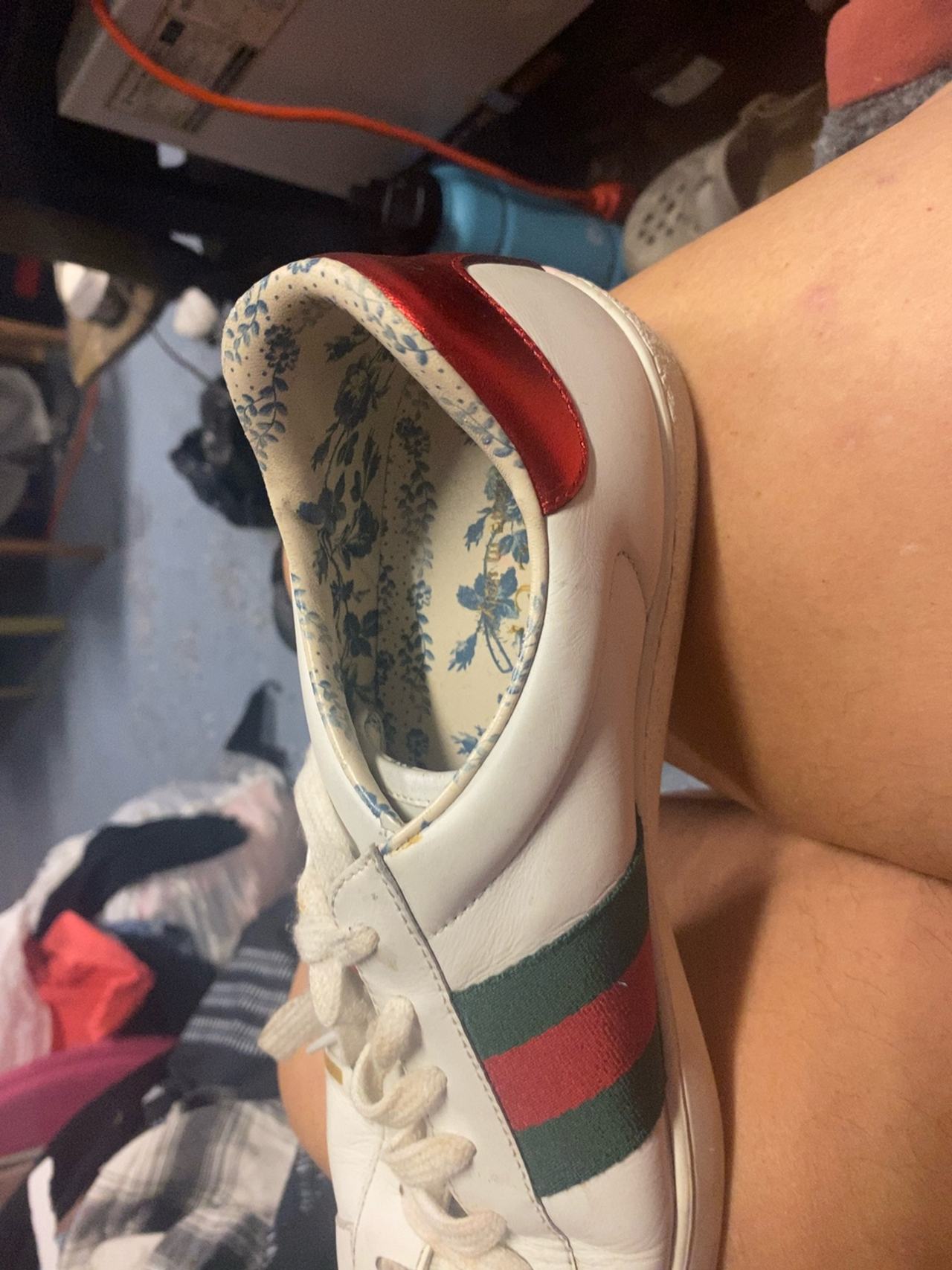 Gucci Ace Low Sneaker White Leather with Guccy Logo