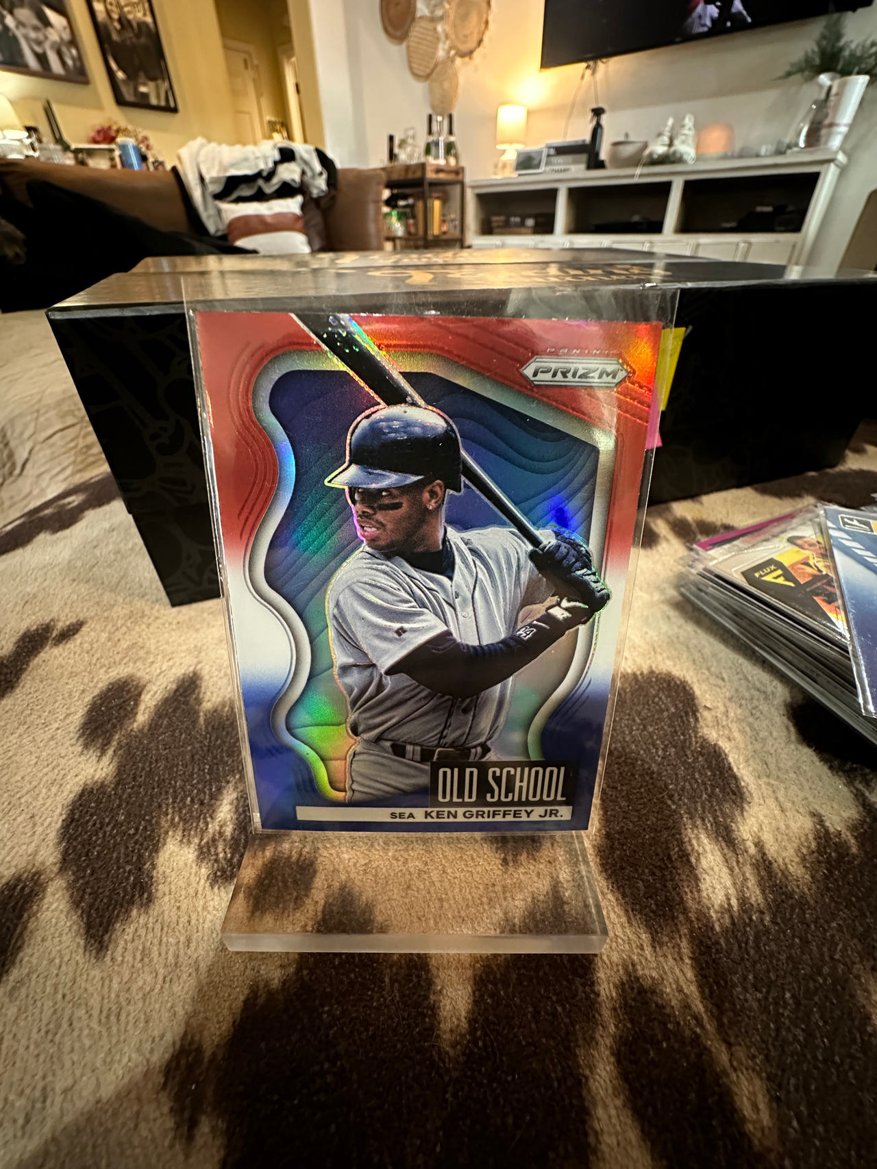 Panini Prizm Old School Ken Griffey Jr. Baseball Card
