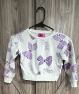 JoJo Siwa Girls' Bow Print Pullover Sweatshirt size 4/5 girls - Image 1