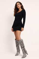 Azalea Wang Out West Rhinestone Western Boot - Image 2