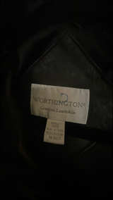 Worthington Genuine Lambskin Hooded Leather Jacket - Image 2