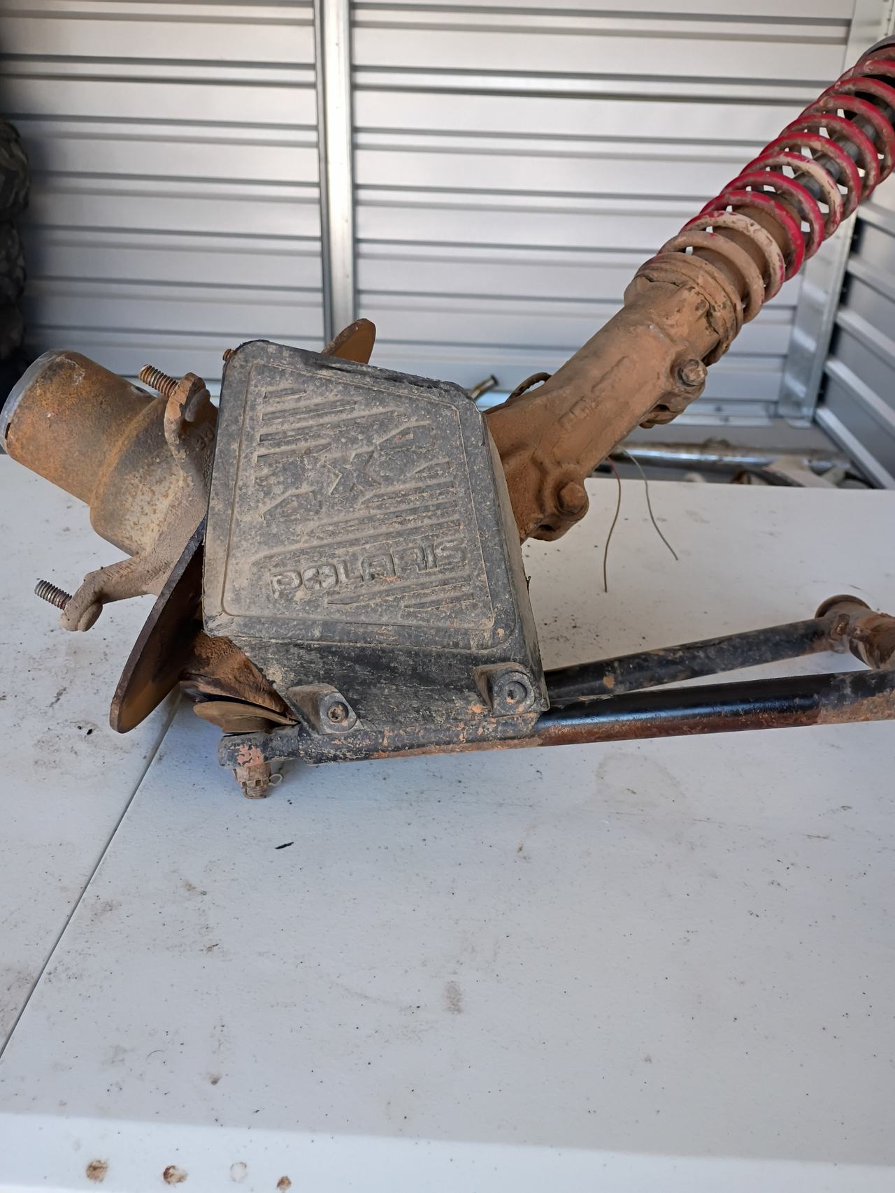 Polaris ATV Front Strut and A-Arm Assembly