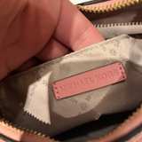 Michael Kors Jet Set Medium Logo Embossed Leather Shoulder Bag - Image 7