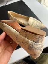 Cole Haan Mabel Skimmer Loafers Chalk Python - Image 2