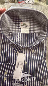 Lacoste Regular Fit Striped Shirt - Image 3