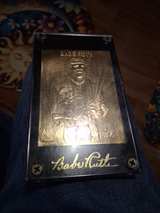 Danbury Mint Babe Ruth 23K Gold Card - Image 1