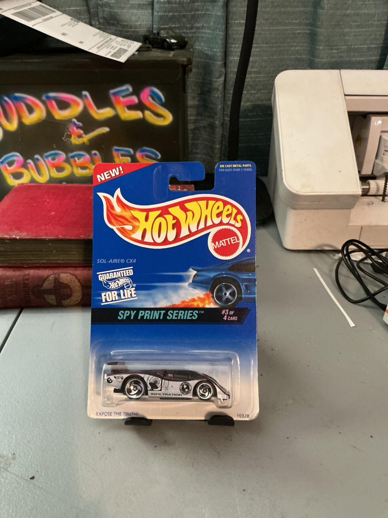 Hot Wheels Sol-Aire CX4 Spy Print Series #3/4