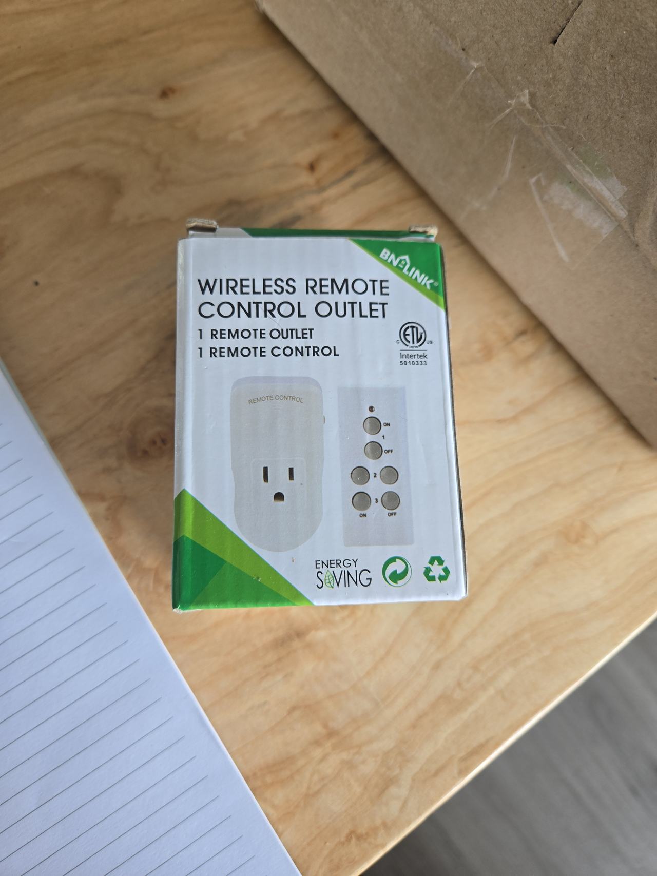 BN-LINK Wireless Remote Control Outlet