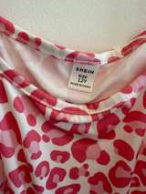 Old Navy Girls Pink Leopard Print Cami Dress - Image 3