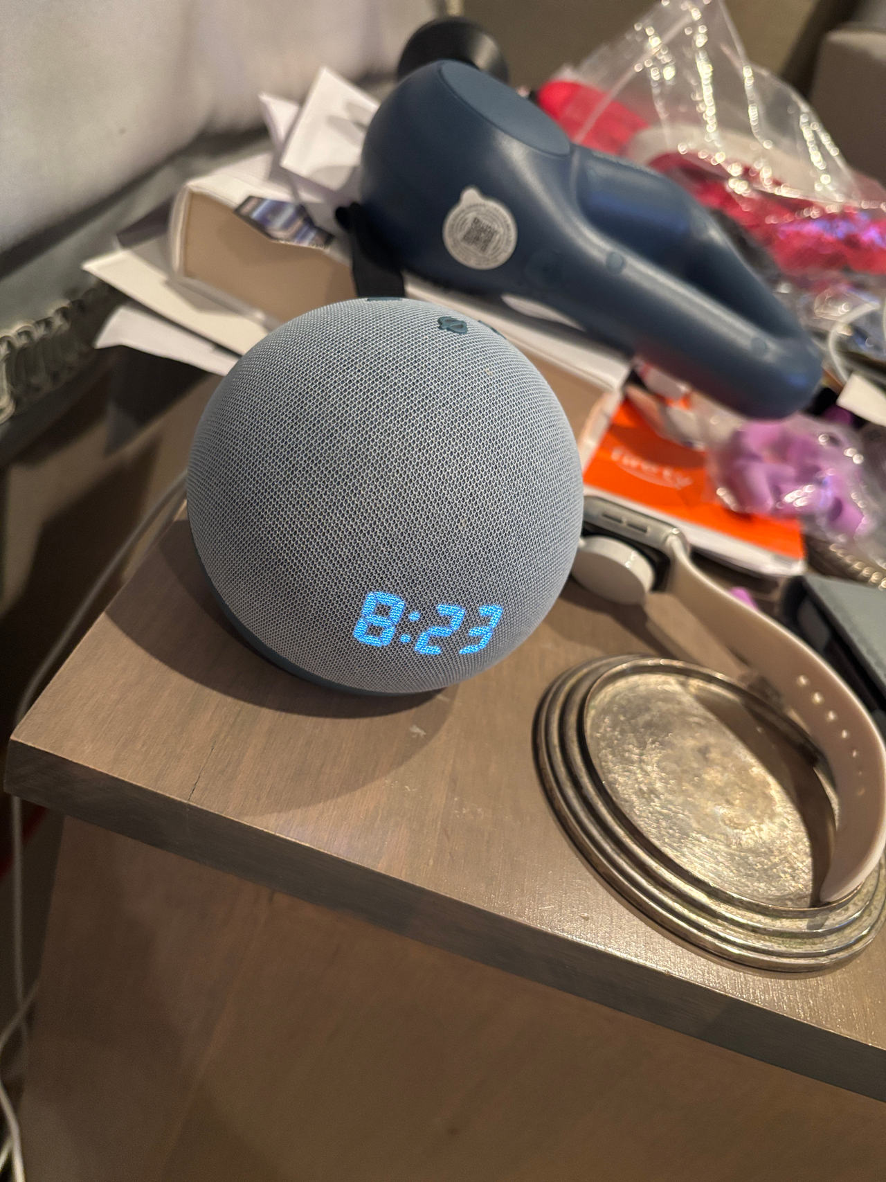 Amazon Echo Dot (4th Gen) with Clock